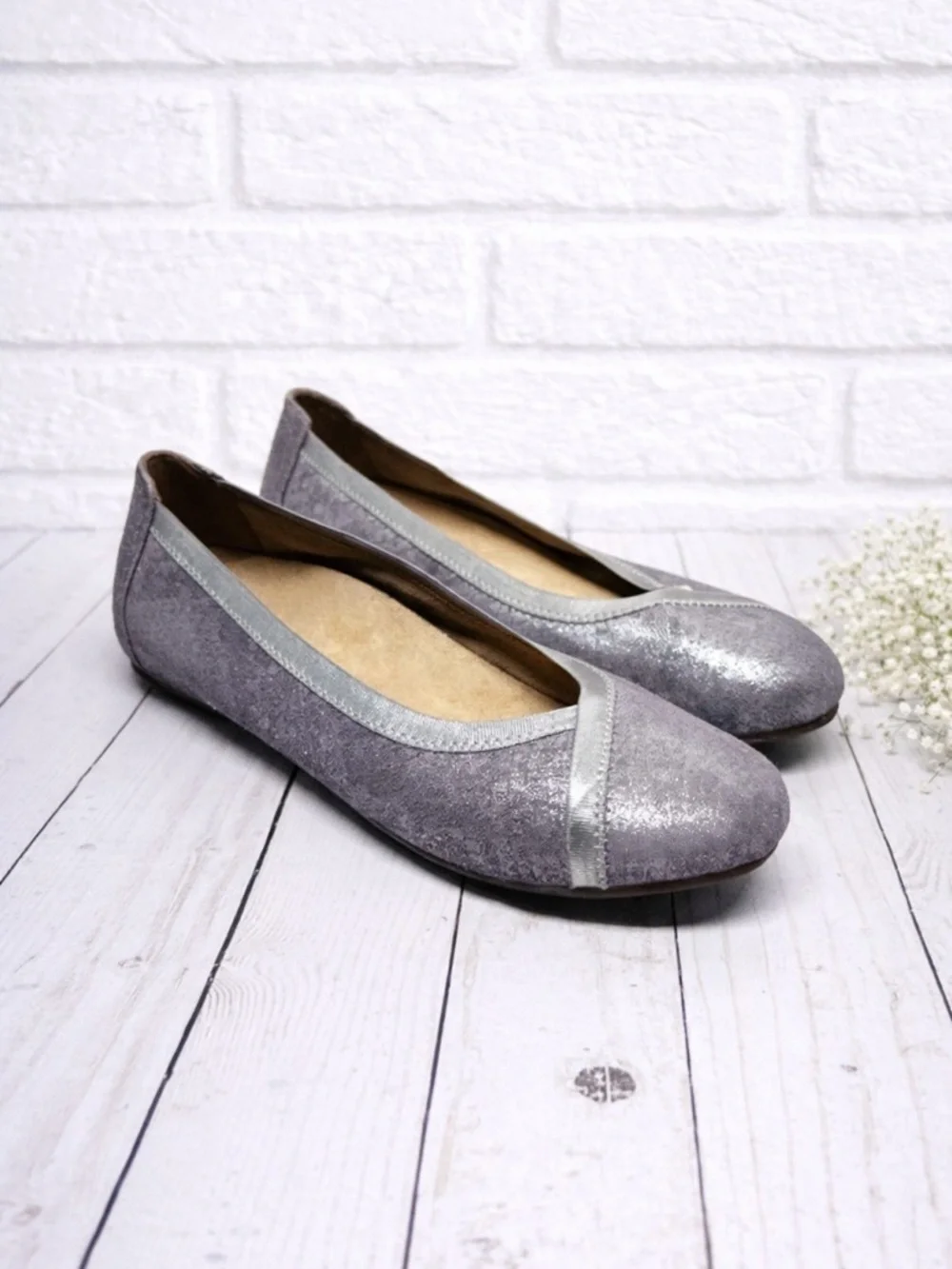 Vionic Caroll Lavender Ballet Flats Size 6.5